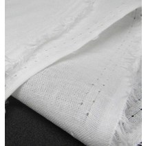 실크심지 양면 가방 의류 접착심지 2 미터 공예 흰색 안감 천 안감 가용성 모자 심지, 하얀