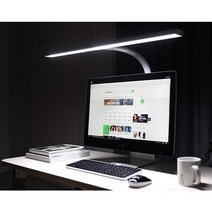 파파 LED와이드스탠드 800B (화이트) 스탠드타입 / 학습용 사무용 밝기 각도 조절, 파파 LED와이드스탠드형 / 800B 화이트