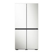 삼성전자 비스포크 냉장고 RF85R901335 871L 방문설치, Glam White