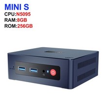소형PC 미니PC 산업용미니PC Beelink-미니 S 미니 PC 셀러론 N5095 8GB/16GB DDR4 256GB/512GB SSD 윈도우, 04 EU, 02 8GB RAM 256GB SSD