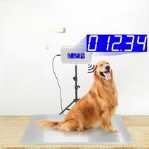 대형견 체중계 반려동물 몸무게 측정기 동물병원, 기본, 52x92cm미끄럼방지계량플랫폼