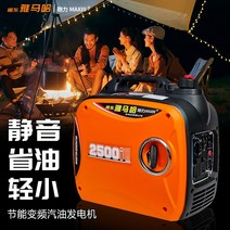 캠핑용발전기 가솔린 220V 음소거 휴대용 소형 가성비, 3.5KW 손전등 듀얼 스타트 220v 업