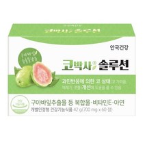 안국건강 코박사에스 영양제, 60캡슐, 2개