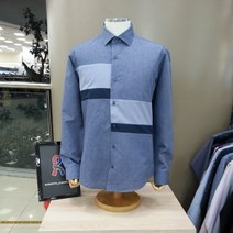 로베르따 봄신상품 와이드카라 가로변형블럭스타일 슬림핏 R K 1454 9