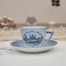 (엔틱빈티지) 덴마크 빙앤그뢴달 B&G 찻잔 커피잔 세트 FREDENSBORG