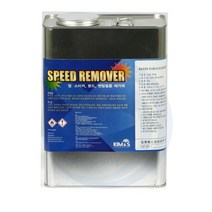 스피드리무버3.75L 껌 스티커 썬팅필름 끈끈이 본드제거제 청소약품 PVA계 아크릴계 천연고무등 침투용해분해제거제 청소세제 타르/스티커/녹제거제, 1개