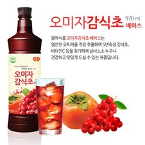 광야식품 오미자 감식초 베이스 970ml, 3개