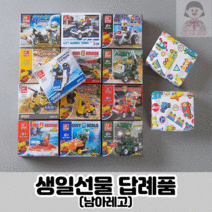 심쿵선물나라 어린이집 유치원 생일선물 답례품, 어린이집 생일선물 답례품_남아용 레고