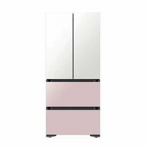 [하이마트] 삼성 비스포크 김치냉장고 RQ48A9402AP (490L 글램 화이트 글램 핑크)