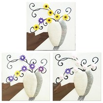 현hmsupre_로비장식액자 가죽 화병 인테리어 집들이선물용 고급 예쁜 용액자♥rebirth, ♥ddureo