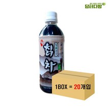 청솔에프앤비 칡차(칡즙) Pet병 500ml 1BOX (20개입), 20, 개당 용량본상품선택