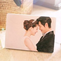 파티해 원목 나무 액자 사진인쇄 (대), 세로형