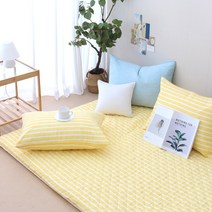 굿몽 홀릭 피치스킨 누빔요커버, 머스타드