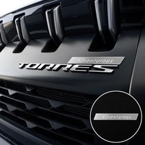 [브레든] 토레스 용품 알루미늄 슬로건 엠블럼 몰딩