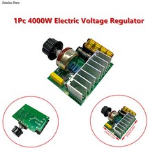 전동모터 가이드모터 수입 고출력 전자 전압 조절기조명 조절속도 조절4000W1PC, 1pc, 1개