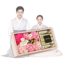 부모님 돈다발선물 돈꽃상자 플라워 용돈박스(S) 어버이날 생신 환갑 명절 세뱃돈, GE 플라워 용돈박스(S) 핑크