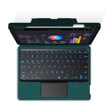 가성비 음성 iPad Pro 11 12.9 5th 4th 3th 10.2 2021 Air3 "Air4 케이스 백라이트 분리형 커버, 06 iPad Air3 10.5 2019, 02 English Green