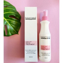 바이오메드 러블리 실크 퍼퓸 뿌리는 트리트먼트 250ml 가벼운 사용감 뿌리는 물미역머리 여신머리 헤어샵용 전문가용 하루종일 향기로운 헤어마무리