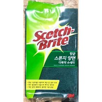 스카치브라이트 스폰지수세미 대 9x15cm 개별포장 X12 parkck6943*35426143Pl, 1, 1