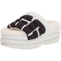 어그 UGG 여성용 맥시 슬라이드 로고 샌들