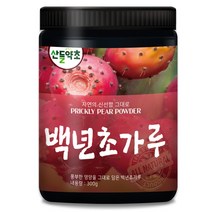 국내산 제주산 백년초 가루 300g 백년초열매차 백년초분말, 제주산 백년초가루 300gx1통
