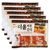 펫더맨 더 올바른 강아지 간식, 통닭가슴살, 5개입