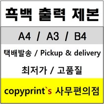 와이어링 책제본 - 흑백 출력/복사/제본/인쇄복사대행 주문제작 학원교재 제안서 보고서, A4 컬러전용지 백색(양면)-100g
