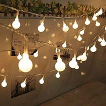 LED 앵두전구 80구 10m 2개 세트 감성조명 무드등 꼬마전구, 웜화이트
