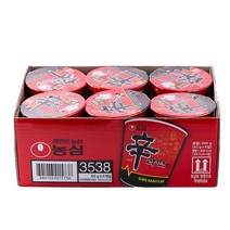 신라면 소컵 65g 6입 X 2 맛있는 컵라면 사발면 라면