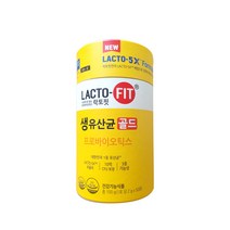 종근당건강 락토핏 생유산균 골드 2g x 50포 아연, 100g, 6개