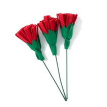 민화샵 펠트 카네이션 꽃다발 만들기1053175, 단품