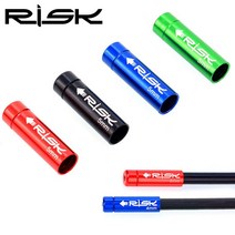RISK 브레이크 변속기 겉선 케이블 마감재 엔드캡 RD0426, 4mm 브레이크용, 레드, 1개
