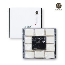 인절미 흑임자 인절미 수제떡 웰빙떡 영양떡 인기떡 답례떡 퓨전떡 식사대용떡 국내산찹쌀 선물세트 쇼핑백, 100gx24