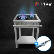 업소용 가스렌지 600 2구 4구 간택기, LNG, 시그마버너