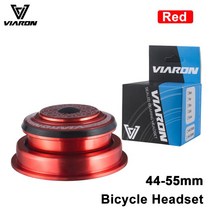 Viaron-Mtb 자전거 헤드셋 통합 1 1/8 스티어링 칼럼 34 44 52 55 56MM 산악 프레스 베어링 박스 Vtt 포크, 14 Red 44mm-55mm