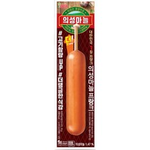 칠성 회사간식 탕비실간식 의성마늘 프랑크 핫바 소세지 소시지 스낵바 70G 20개, 23세트