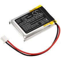 도그트라 BP37W 도그트라 280C 리시버 282C 리시버 트레이너 ARC용 개 목걸이 배터리 300mAh, 01 Black