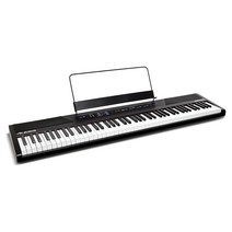 알레시스 Alesis 앰프 리사이틀 초보자 디지털 피아노 키보드 Recital Ctt7