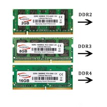 DDR2 DDR3L 2GB 8GB 4GB 16GB 노트북 RAM 1333 1600 2400 2666 204pin So DIMM 메모리 8gb PC3, DDR2 2GB 667-1.8V