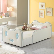 필우드가구 코코 키즈 아동침대, 블루투톤색상, 01.아동침대+토퍼제외