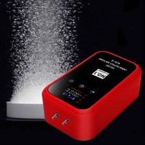 업소용 기포기 브로와 Fish tank oxygen pump ultra-quiet USP charging home outdoor fishing atmospheric air aqua, 3.6W - UK plug adapter