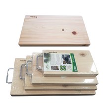 국산 편백나무 손잡이도마 30×17cm 피톤치드 도마