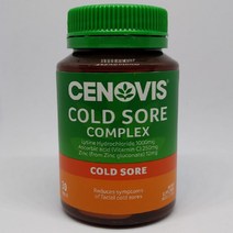 호주 Cenovis Cold Sore Complex 30 Tablets 세노비스 콜드소어 콤플렉스 감기면역 안면 홍조 따끔거림 포진 입술갈라짐, 3병