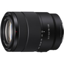 소니 고배율 줌 렌즈 E 18-135mm F3.5-5.6 OSS 소니 E마운트용 APS-C 포맷 전용 SEL18135