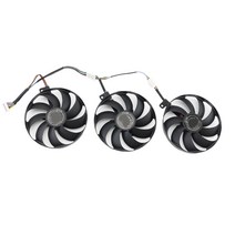 ASUS RTX2070 ROG STRIX-Geforce RTX 2060 Super 2080 Ti 또는 RX 5600 XT RX 5700XT 팬용 85MM T129215SU, 한개옵션0