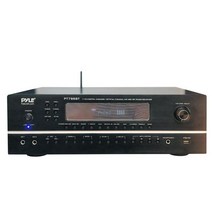 Pyle 7.1채널 Hi-Fi Bluetooth 스테레오 증폭기 - 2000와트 AV 홈 시어터 스피커 서브우퍼 서라운드 사운드 수신기 w/라디오 USB RCA HDMI M
