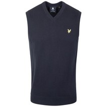 [해외]라일앤스콧 V Neck Vest Jet Black