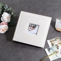 사진앨범 미니포토북 사진첩제작 웨딩커플 보관 아기, 리브리움 사진앨범 화이트
