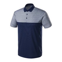 티뷰크 TBT-247 3단배색 PK 티셔츠 네이비, 105_2XL