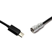 Weipu SF610 2 핀 암-USB 타입 C PD 트리거 전원 케이블 BMPCC 4K 6K 블랙매직 포켓 시네마 카메라 BMPCC, 01 Straight Type C_09 90cm